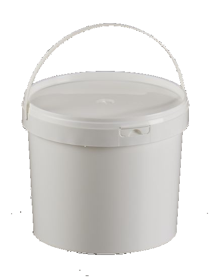 seau plastique, pot plastique