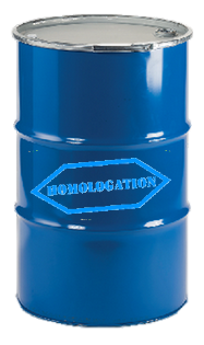 Fût plastique ouverture totale homologation